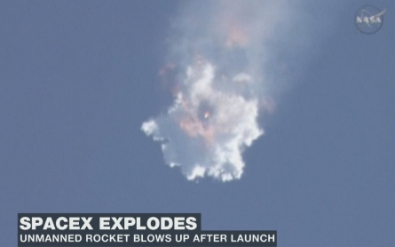 Unmanned SpaceX rocket explodes moments after launch